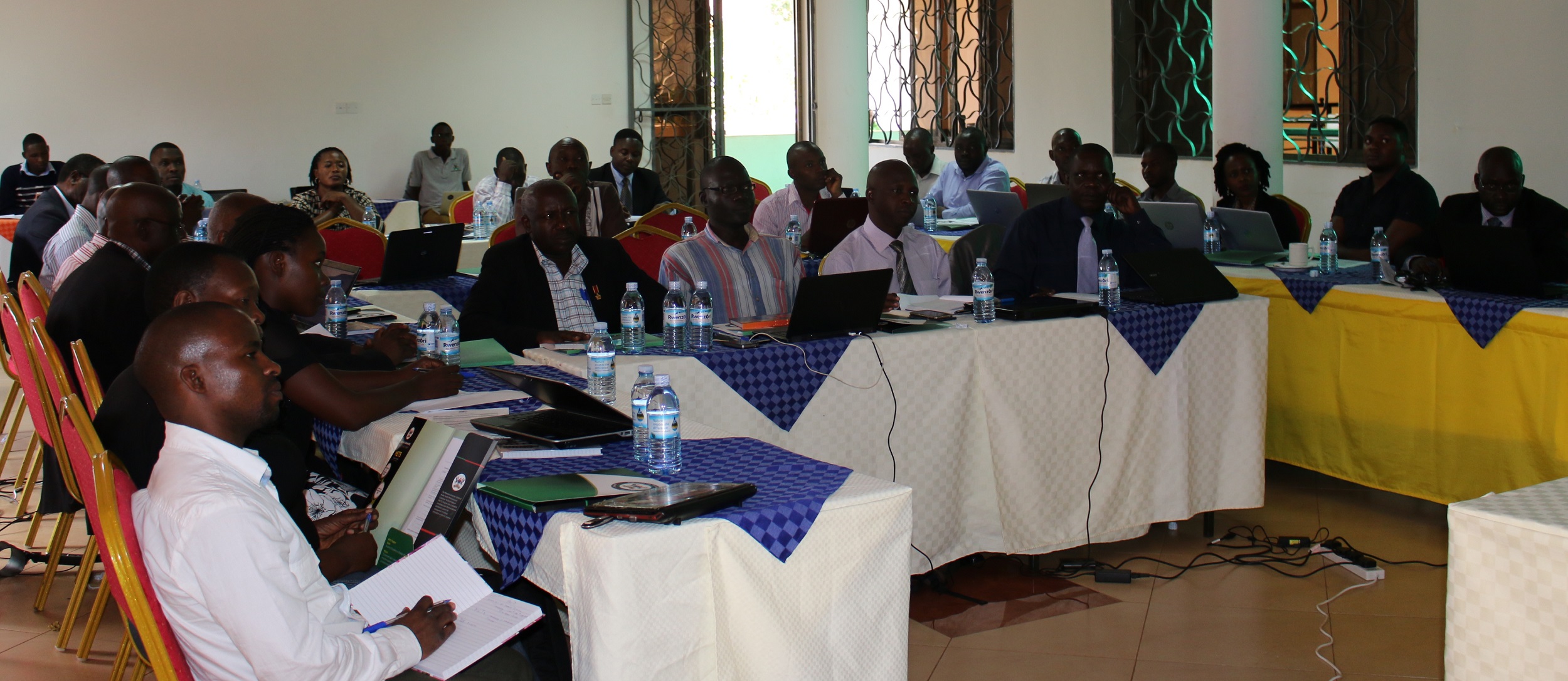 Thirty Four Participants from selected Districts and Ministry of Health attended the Training
